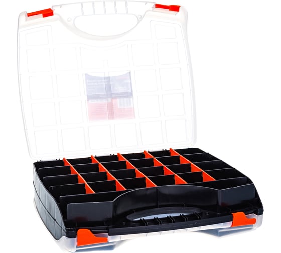 Изображение товара Ящик органайзер двойной пластик 325х280х85мм АвтоDело 44312 14680