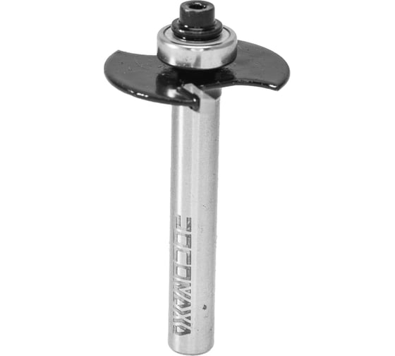 Изображение товара Фреза кромочная фальцевая с нижним подшипником серия 1023 (33x2.5x50 мм; хвостовик 8 мм) Росомаха 802302