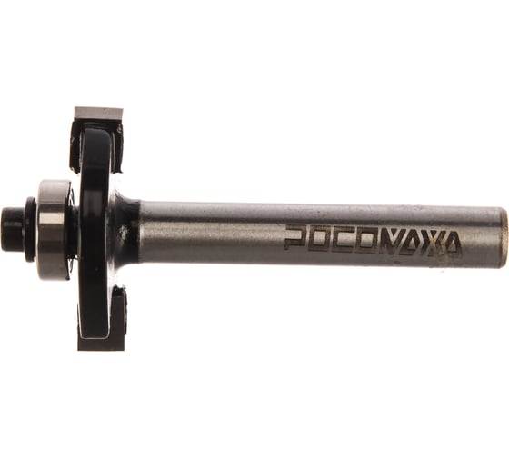 Изображение товара Фреза кромочная фальцевая с нижним подшипником серия 1023 (33x6x50 мм; хвостовик 8 мм) Росомаха 802306