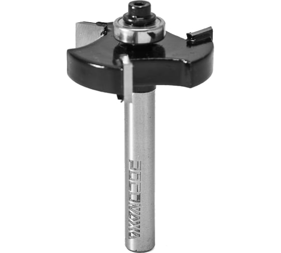 Изображение товара Фреза кромочная фальцевая с нижним подшипником серия 1023 (40x10x50 мм; Z3; хвостовик 8 мм) Росомаха 802317