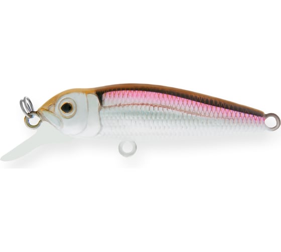 Изображение товара Воблер Strike Pro Воблер Strike Pro Midge 40 цвет: A53-EP Silver Smelt UV EG-074SP#A53-EP