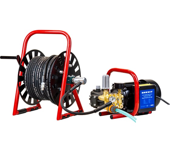 Изображение товара Машина для прочистки труб высоким давлением BREXIT BrexJET Electric ECO 1000, 13 л/час, 100 бар, 220v 5000005