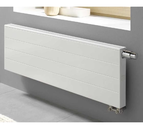 Изображение товара Стальной панельный радиатор Kermi Profil-V FTV 11/500/800 нижнее подключение белый RAL 9016 FTV110500801R2Y RG00906R9IVFQB