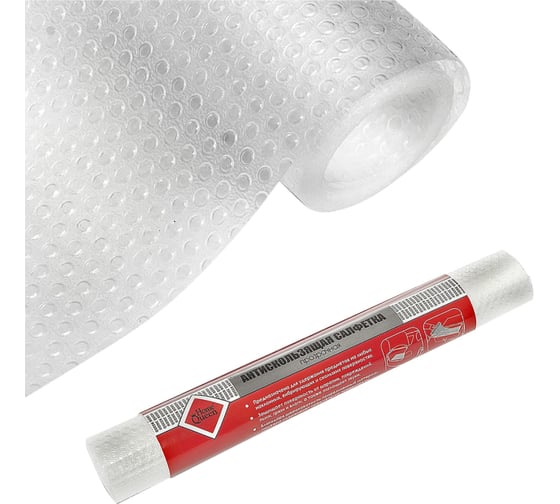 Изображение товара Прозрачная антискользящая салфетка HomeQueen 0,3х1,5 м 72512