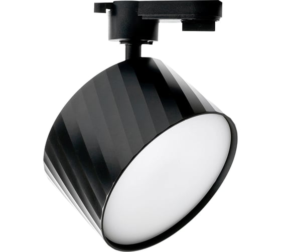 Изображение товара Однофазный трековый светильник FERON al126 LINEA на шинопровод под лампу gx70, черный 48779