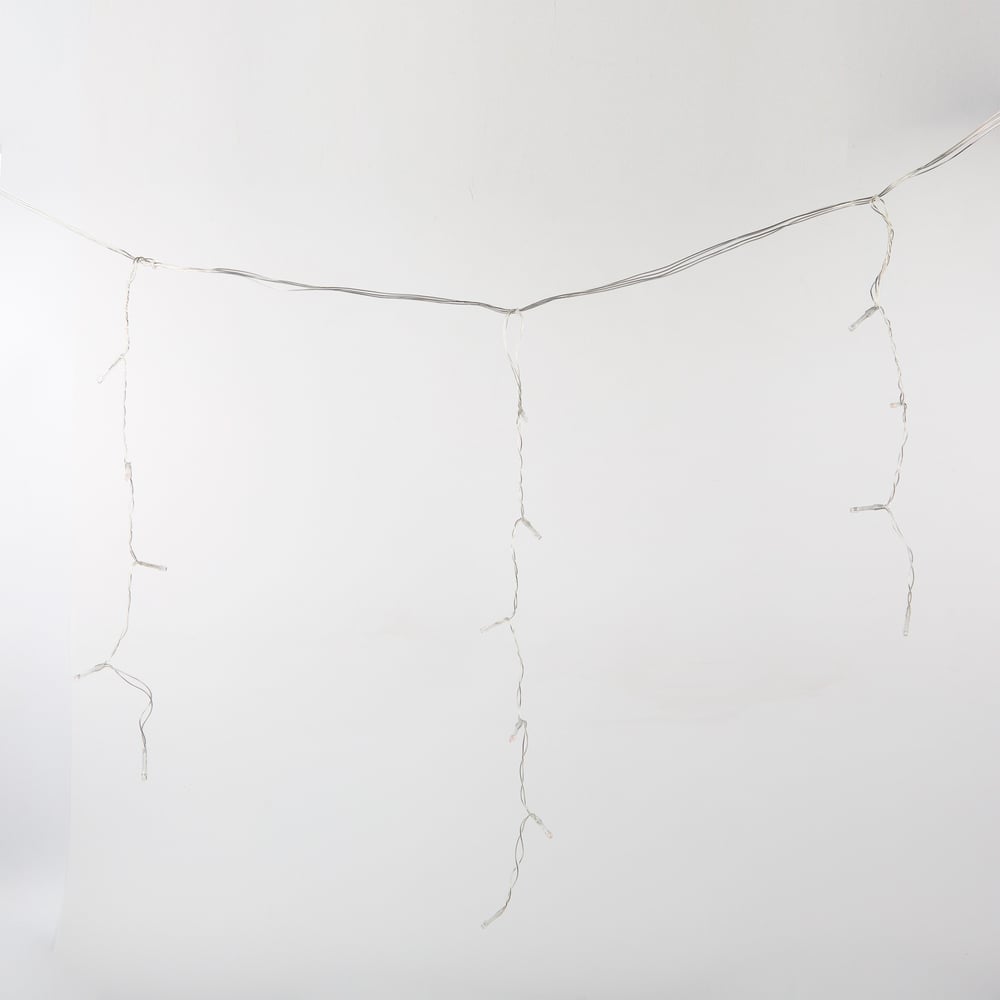 Изображение товара Светодиодная бахрома Uniel с янтарным свечением IP44 12м 195 LED