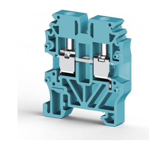 Изображение товара Винтовой миниклеммник Klemsan 2,5 мм.кв (синий); MVK2,5 100 шт. 0.0.0.3.304421