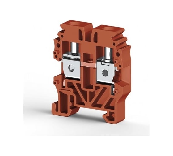 Изображение товара Винтовой миниклеммник Klemsan 4 мм.кв. (красный); MVK4 100 шт. 0.0.0.3.304434