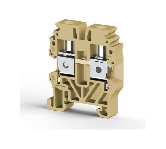 Изображение товара Винтовой миниклеммник Klemsan 4 мм.кв. (бежевый); MVK4 100 шт. 0.0.0.3.304430