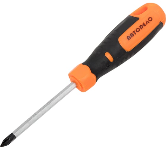 Изображение товара Крестовая отвертка PH1x75мм 6гр стержень АвтоDело 39463 11694
