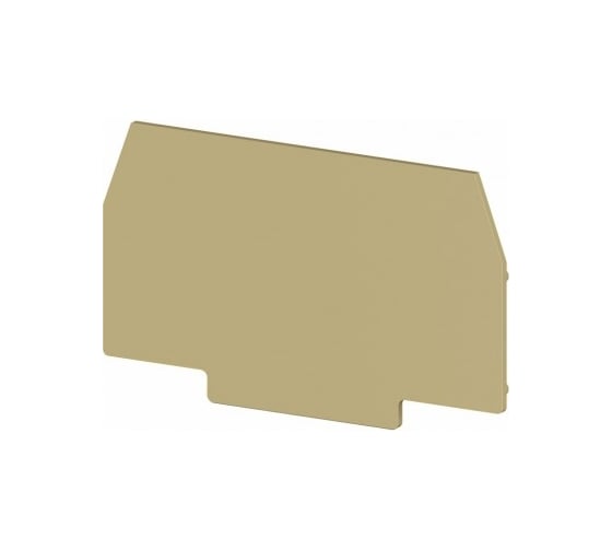 Изображение товара Концевой сегмент Klemsan на измер. клеммники WGO1,-2/ WGL, (бежевый); NPP-WGO1-2 25 шт. 0.0.0.4.450100