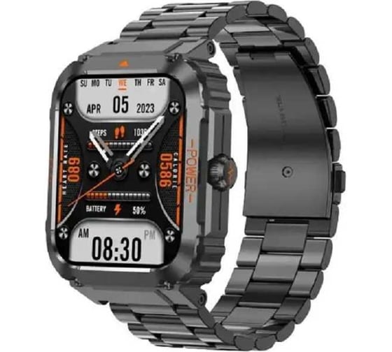 Изображение товара Умные часы ZDK ET550 black/steel ET550bs