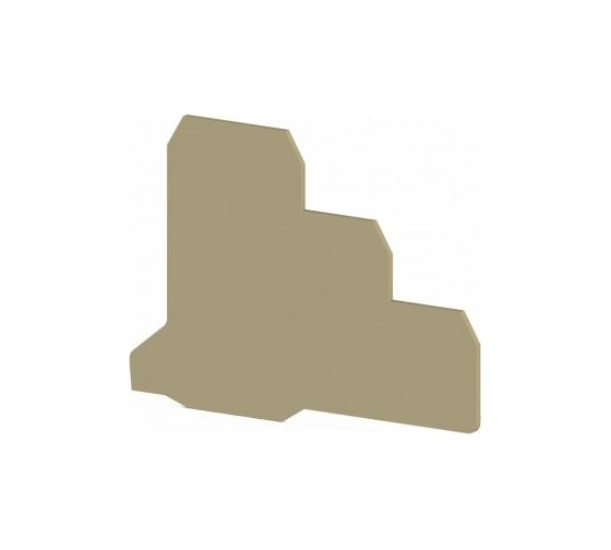 Изображение товара Концевой сегмент Klemsan на клеммники 3-х ярусные PUK3S*, (бежевый); NPP PUK3S 10 шт. 0.0.0.4.450160