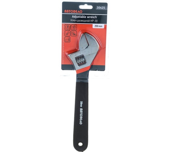 Изображение товара Разводной ключ 250мм АвтоDело КР-30 30425 10723