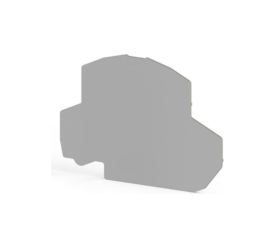 Изображение товара Концевой сегмент Klemsan на клеммники 2-х ярусные PYK 2,5-2F/FK/FLD (серый); NPP PYK2,5-2F 10 шт. 0.0.0.4.446519