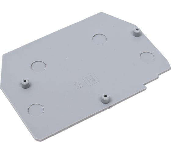 Изображение товара Концевой сегмент Klemsan на клеммники ASK 3*, (серый); NPP ASK3 10 шт. 0.0.0.4.450059