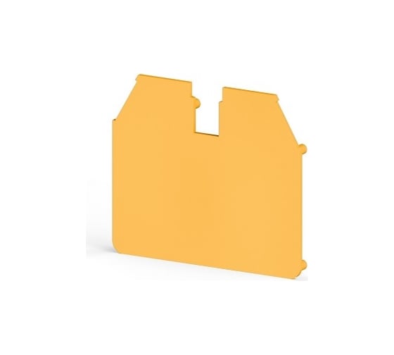 Изображение товара Концевой сегмент Klemsan на клеммники AVK 16RD, (желтый); NPP/AVK 16 RD 10 шт. 0.0.0.4.444173