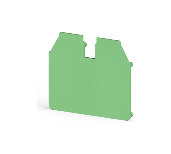 Изображение товара Концевой сегмент Klemsan на клеммники AVK 16RD, (зеленый); NPP/AVK 16 RD 10 шт. 0.0.0.4.444172