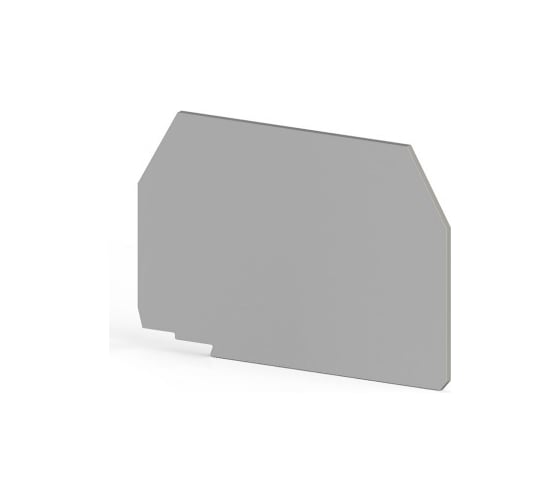 Изображение товара Концевой сегмент Klemsan на клеммники AVK 16, (серый); NPP / AVK 16 100 шт. 0.0.0.4.444160