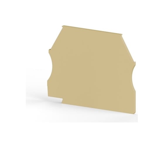 Изображение товара Концевой сегмент Klemsan на клеммники AVK(2,5-10)/ AVK RD (2,5-4), (бежевый); NPP 2,5-10 100 шт. 0.0.0.4.444129