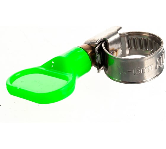 Изображение товара Набор хомутов Профитт нерж. червячный 10-16-х пластиковый ключ , 2 шт 3174343