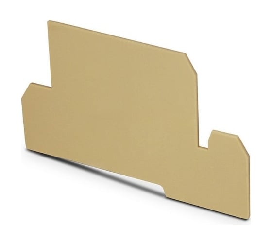 Изображение товара Концевой сегмент Klemsan на клеммники AVK 4FS, (бежевый); NPP AVK 4FS 10 шт. 0.0.0.4.450200