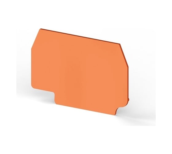 Изображение товара Концевой сегмент Klemsan на клеммники AVK 4R/A, (оранжевый); NPP AVK 4R/A 25 шт. 0.0.0.4.450337