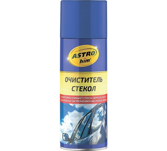 Изображение товара Очиститель стекол ASTROhim Ас-373 аэрозоль, 520 мл 45028