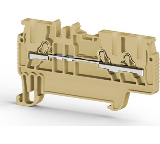 Изображение товара Пружинный быстрозажимной клеммник Klemsan (Push in), 3-х выводной, 1,5мм.кв., (серый); PYK 1,5ME 70 шт. 0.0.0.3.307039