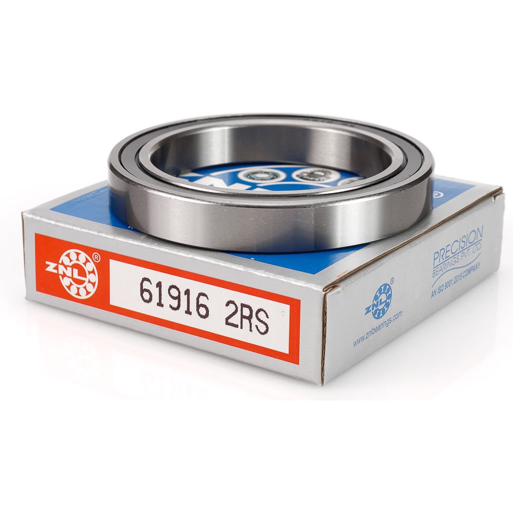 Изображение товара Подшипник ZNL 1000916 2RS шариковый однорядный радиальный закрытый