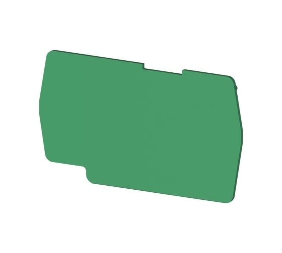 Изображение товара Концевой сегмент на клеммники Klemsan PYK 4 (зеленый); NPP PYK4 10 шт. 0.0.0.4.446452