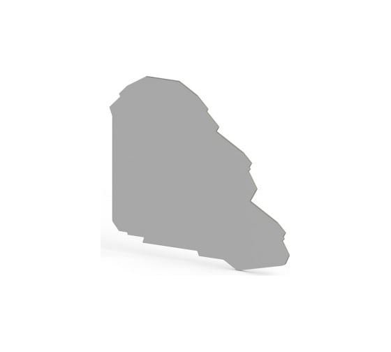 Изображение товара Концевой сегмент на клеммники Klemsan YBK 2,5-3S*, (серый); NPP YBK 2,5-3S 10 шт. 0.0.0.4.446289