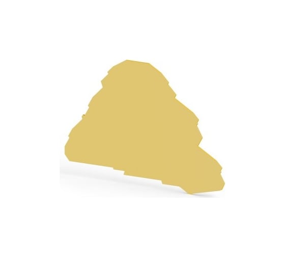 Изображение товара Концевой сегмент на клеммники Klemsan YBK2,5-3F, (бежевый); NPP YBK 2,5-3F 10 шт. 0.0.0.4.446240