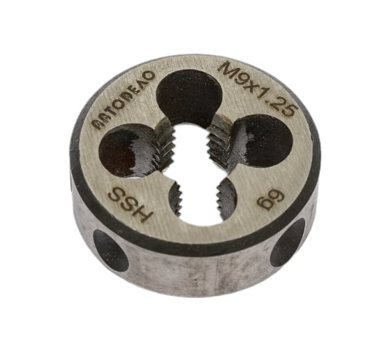 Изображение товара Плашка М9х1.25мм D-25мм HSS4341 АвтоDело 40879 13236