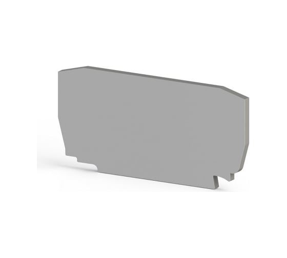 Изображение товара Концевой сегмент на клеммники Klemsan YBK2,5, (серый); NPP YBK2,5 100 шт. 0.0.0.4.446329