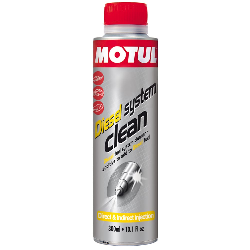 фото Очиститель топливной системы дизельного двигателя motul diesel system clean auto 0.3 л 108117