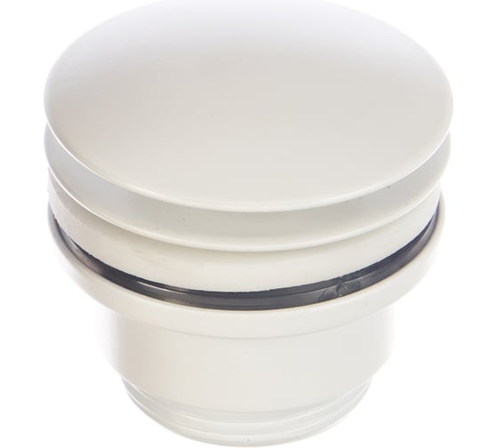 Изображение товара Донный клапан CLEVER QUICK-CLAC LEO 1-1/4" матовый белый 60701