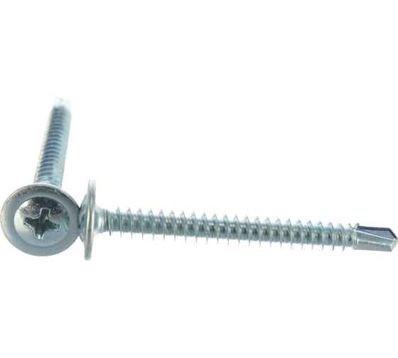 Изображение товара Саморез с прессшайбой Метизный двор 4,2х41 сверло уп. 1 кг 4690441023582