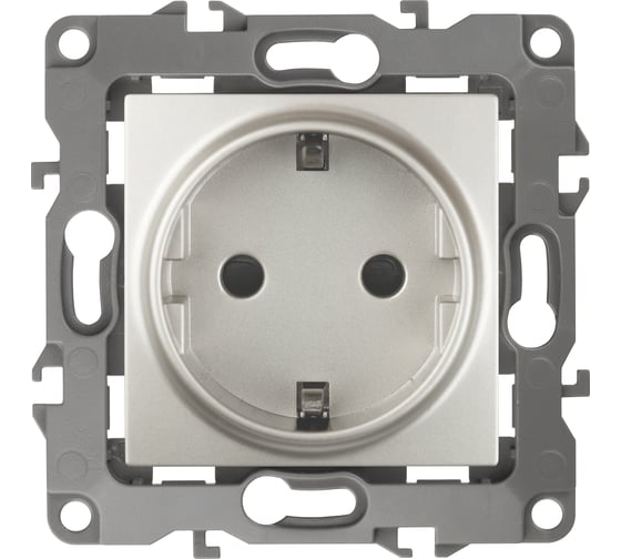 Изображение товара Розетка ЭРА 12-2001-15 2P E Schuko, 16A-250В, IP20, без м.лапок, 12, перламутр Б0019310