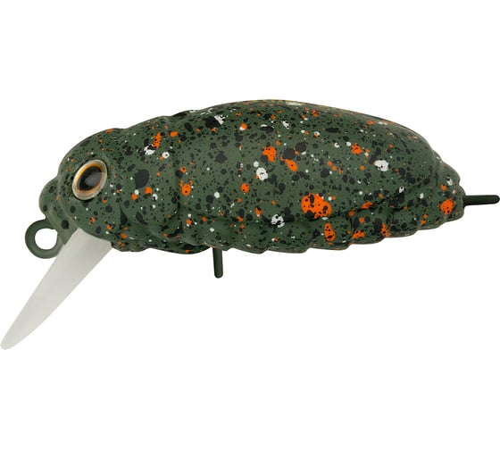 Изображение товара Воблер Strike Pro Beetle Buster 40 цвет: A253S Khaki Matte Blob EG-174F#A253S