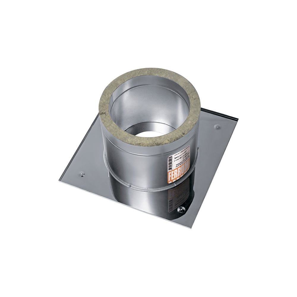 Изображение товара Потолочно проходной узел FERRUM max t 450C 120 мм сталь AISI 430 термо