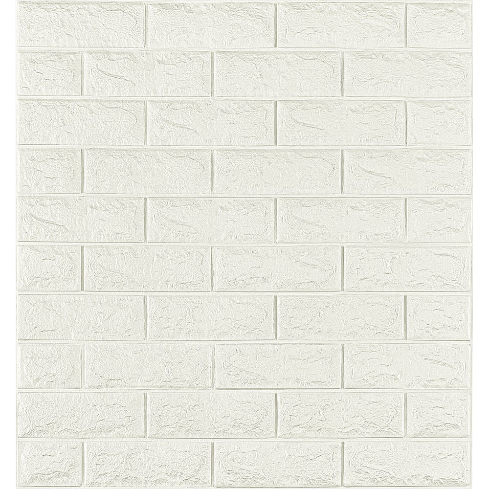Комплект 3d панелей для стен LAKO, цвет белый