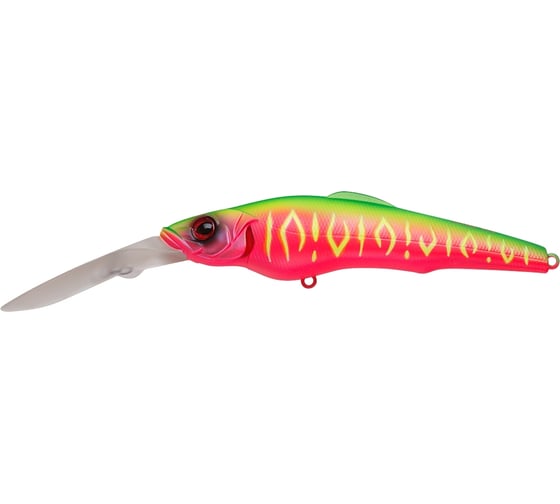 Изображение товара Воблер Strike Pro Воблер Strike Pro Challenger X Deep Diver 110L цвет: A230S Watermelon Mat Tiger EG-076DXL-F#A230S