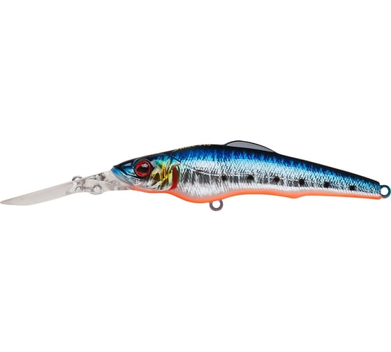 Изображение товара Воблер Strike Pro Воблер Strike Pro Challenger X Deep Diver 110L цвет: A234-SBO-LU Blue Back Silver OB Fluo EG-076DXL-F#A234 EG-076DXL-F#A234-SBO-LU