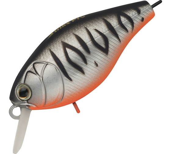 Изображение товара Воблер Strike Pro Cranky 40 цвет: A243ES Grey Shadow Mat Tiger EG-164F#A243ES