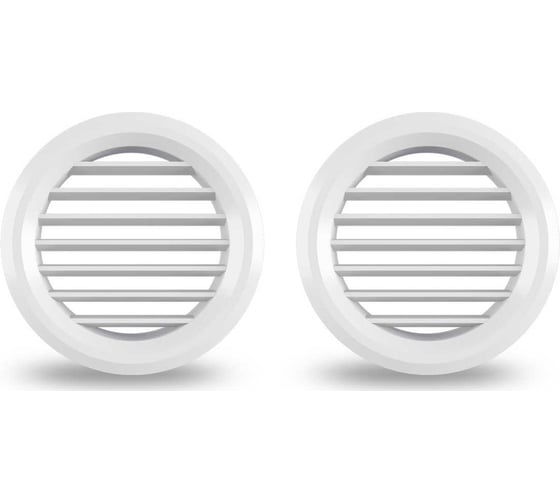 Изображение товара Решетка round 50/4 w/n, комплект из 4 шт Zernberg 10243991