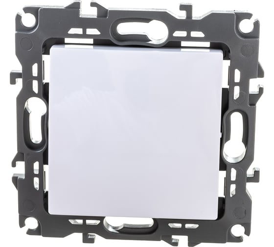 Изображение товара Выключатель ЭРА 12-1001-01 10АХ-250В, IP20, без м.лапок, 12, белый Б0014627