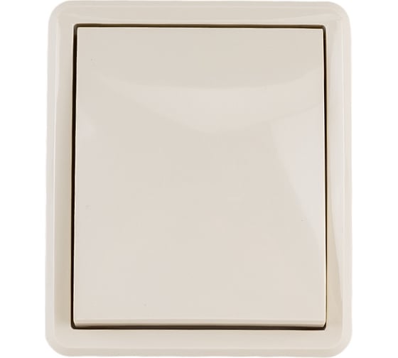 Изображение товара Выключатель с подсветкой ЭРА 11-1202-02 10АХ-250В, IP20, ОУ, Эксперт, слоновая кость Б0020658