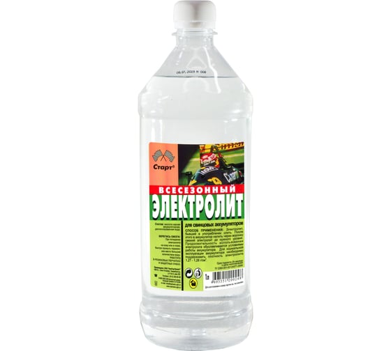 Изображение товара Всесезонный электролит СТАРТ 1 л пэт 4607952902312
