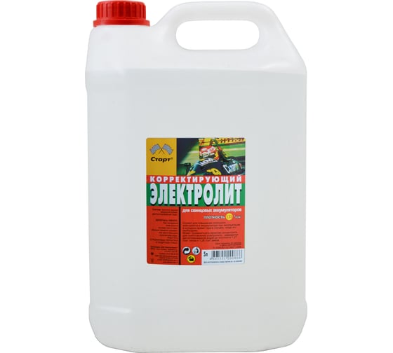Изображение товара Корректирующий электролит СТАРТ 5л пнд 4607952902350